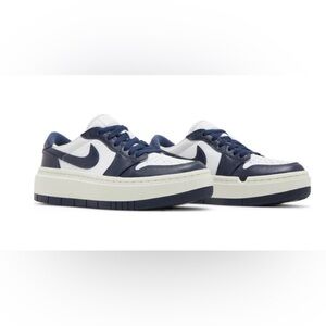 Women's Nike Air Jordan Elevate Low White/Sale/Midnight Navy